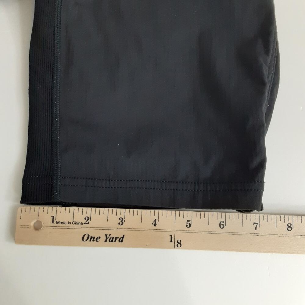 Lululemon Dance Studio Mid Rise Cropped Pants Black Womens 12 - Picture 11 of 11